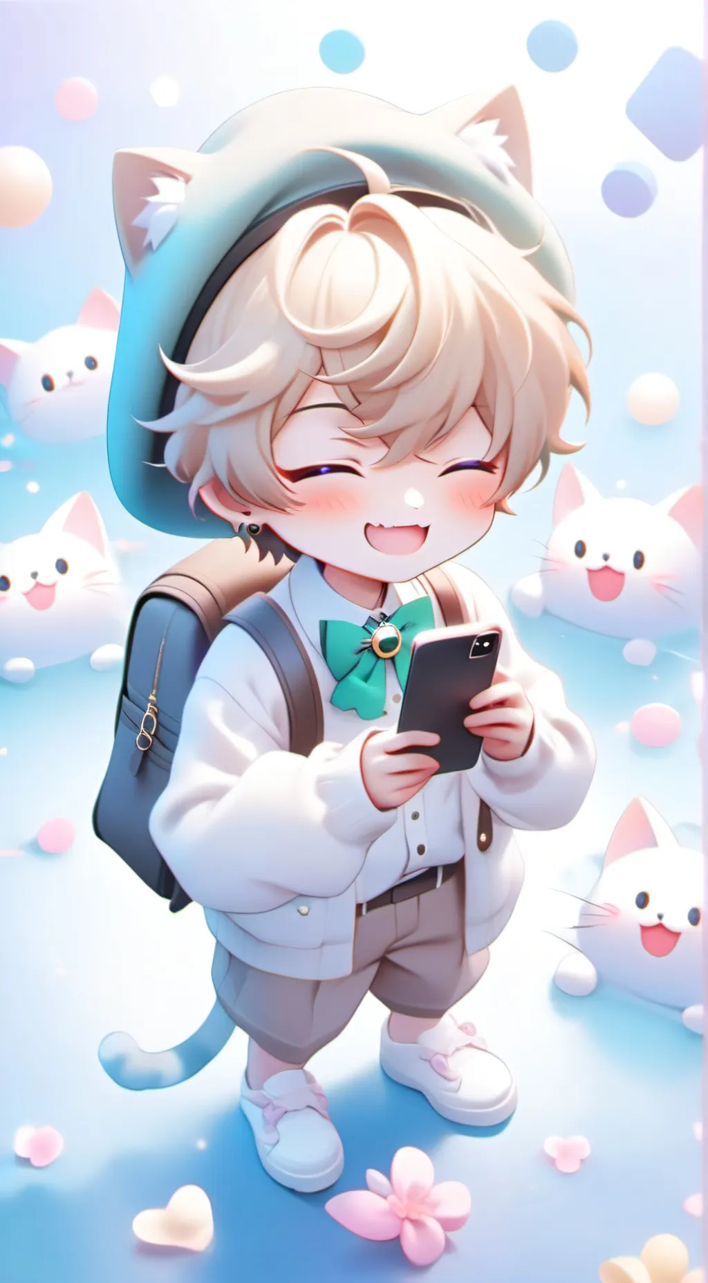 ai character: Jackie  background