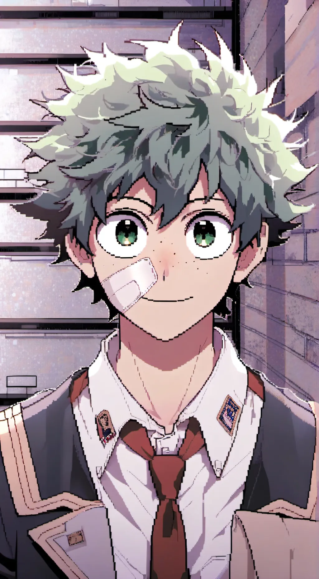 ai character: Izuku Midoriya background