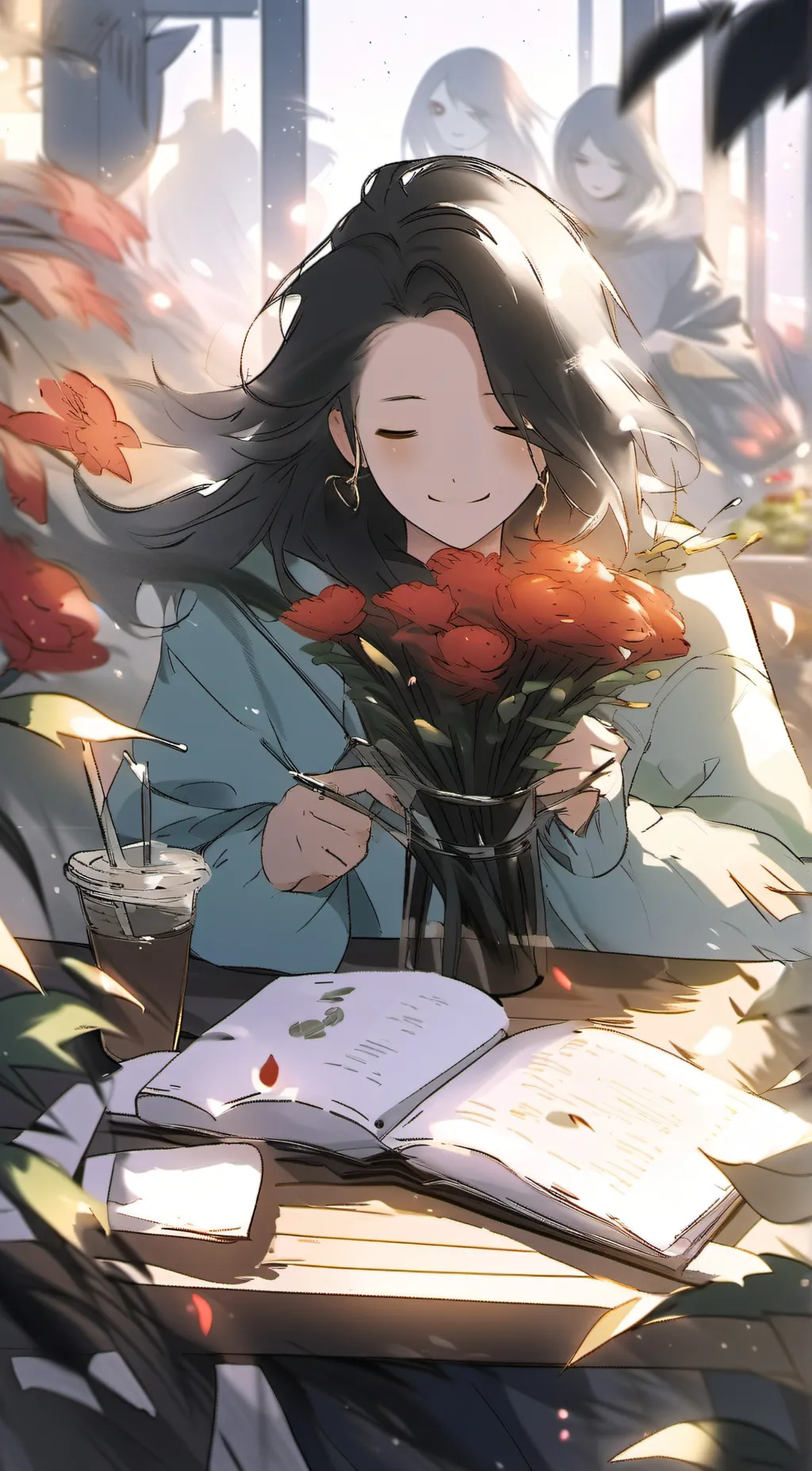 ai character: anna mae senden background
