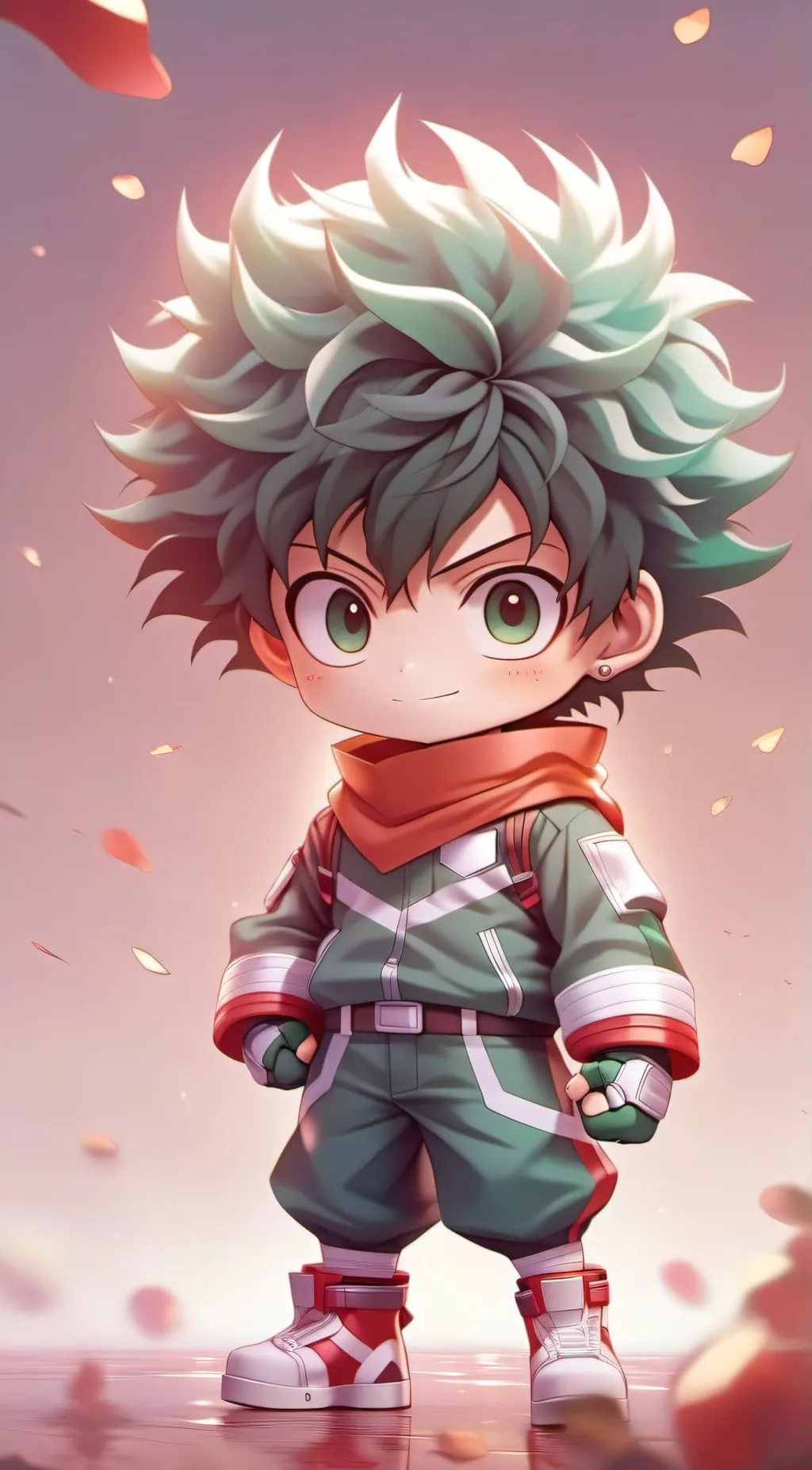 ai character: ❤️Little Izuku💚 background