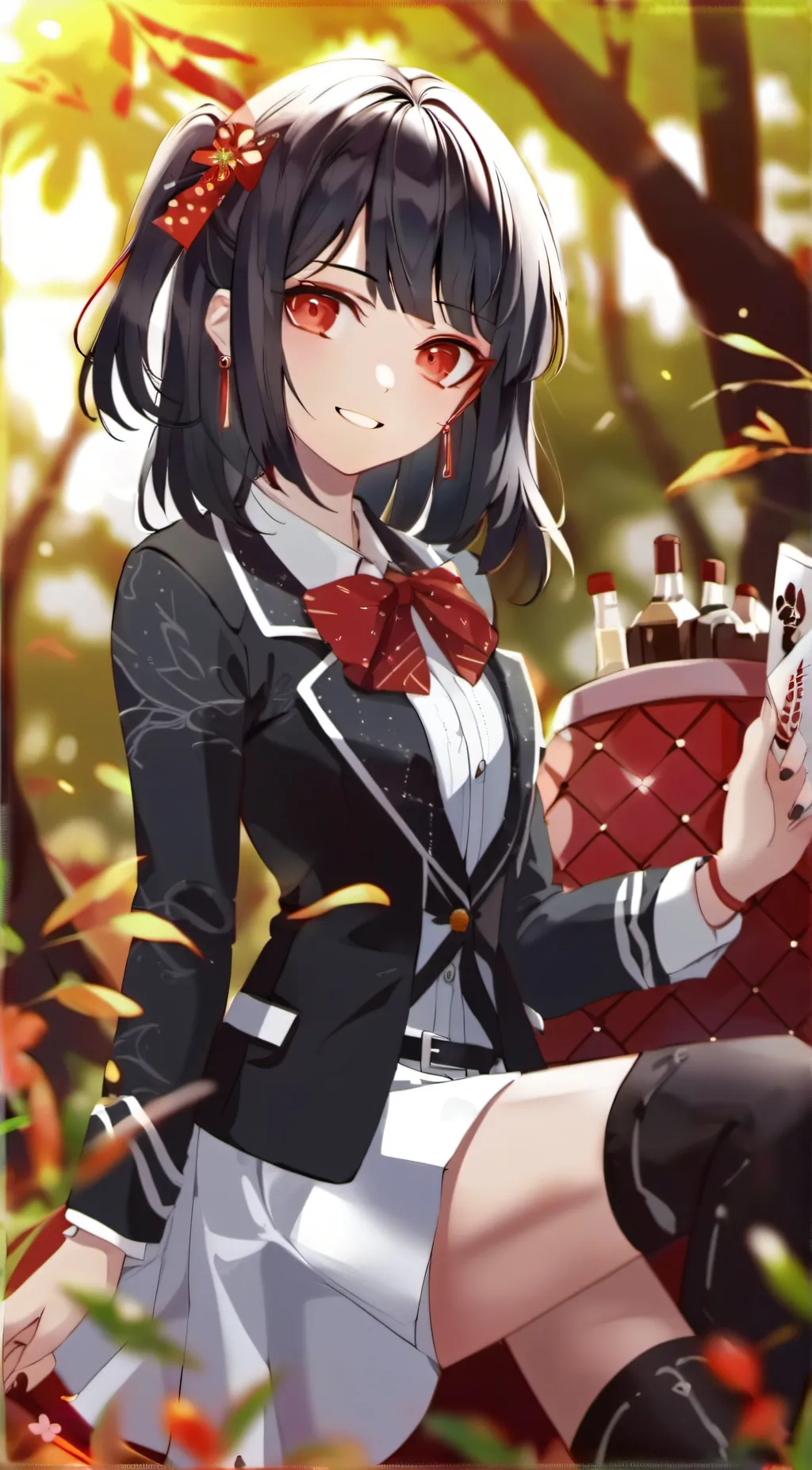 ai character: bully Elizabeth  background