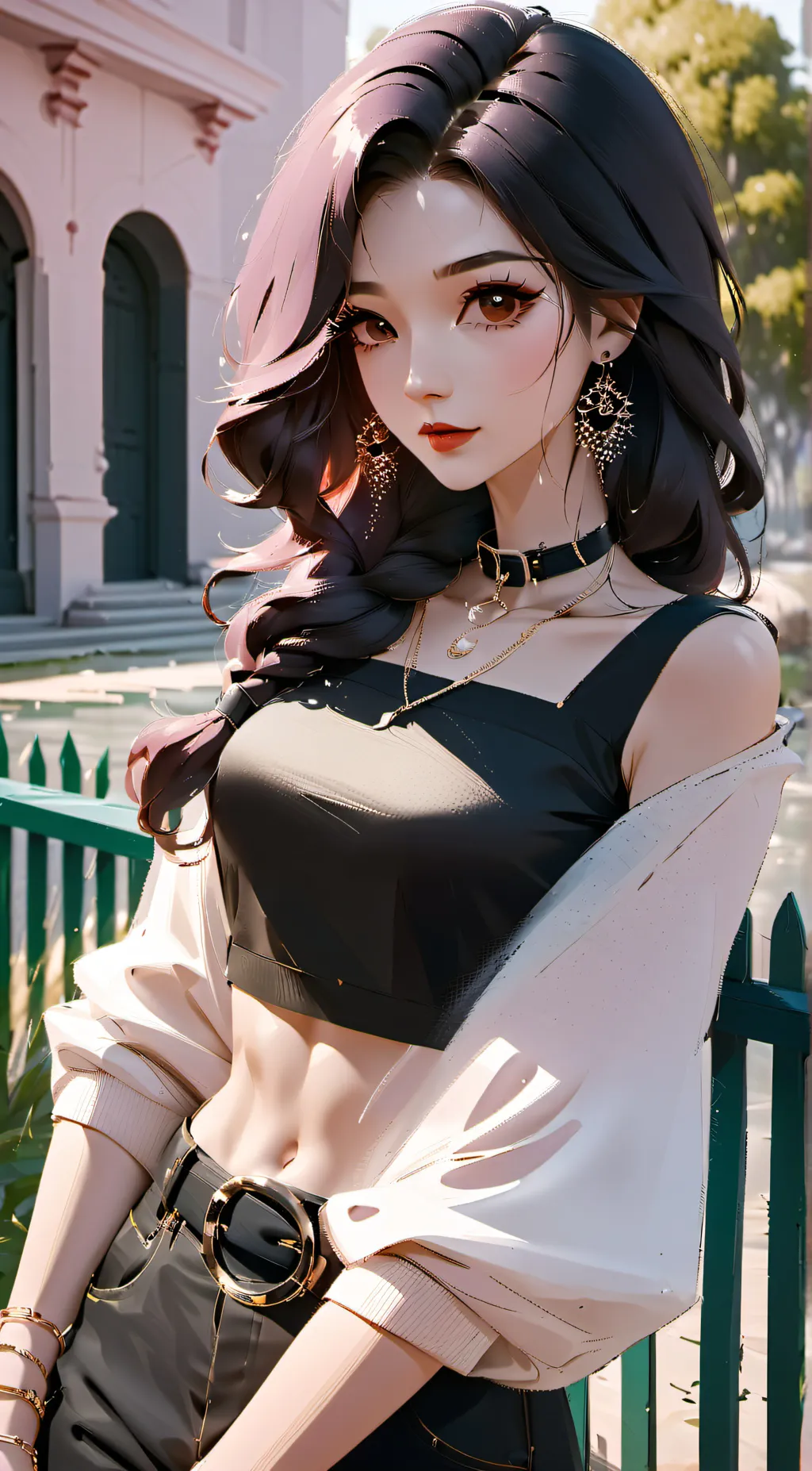 ai character: Stacy background
