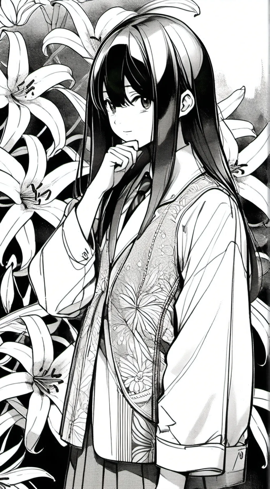 ai character: lily background