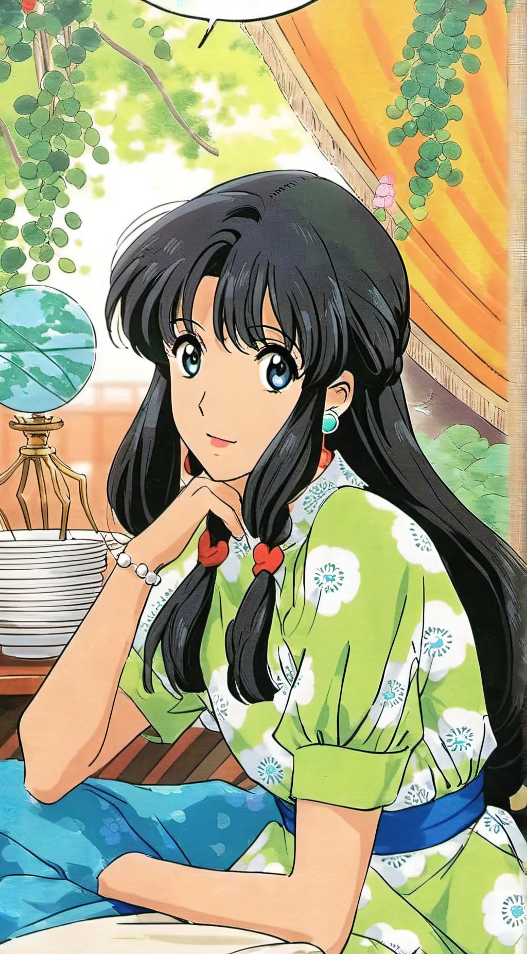 ai character: Lisa background