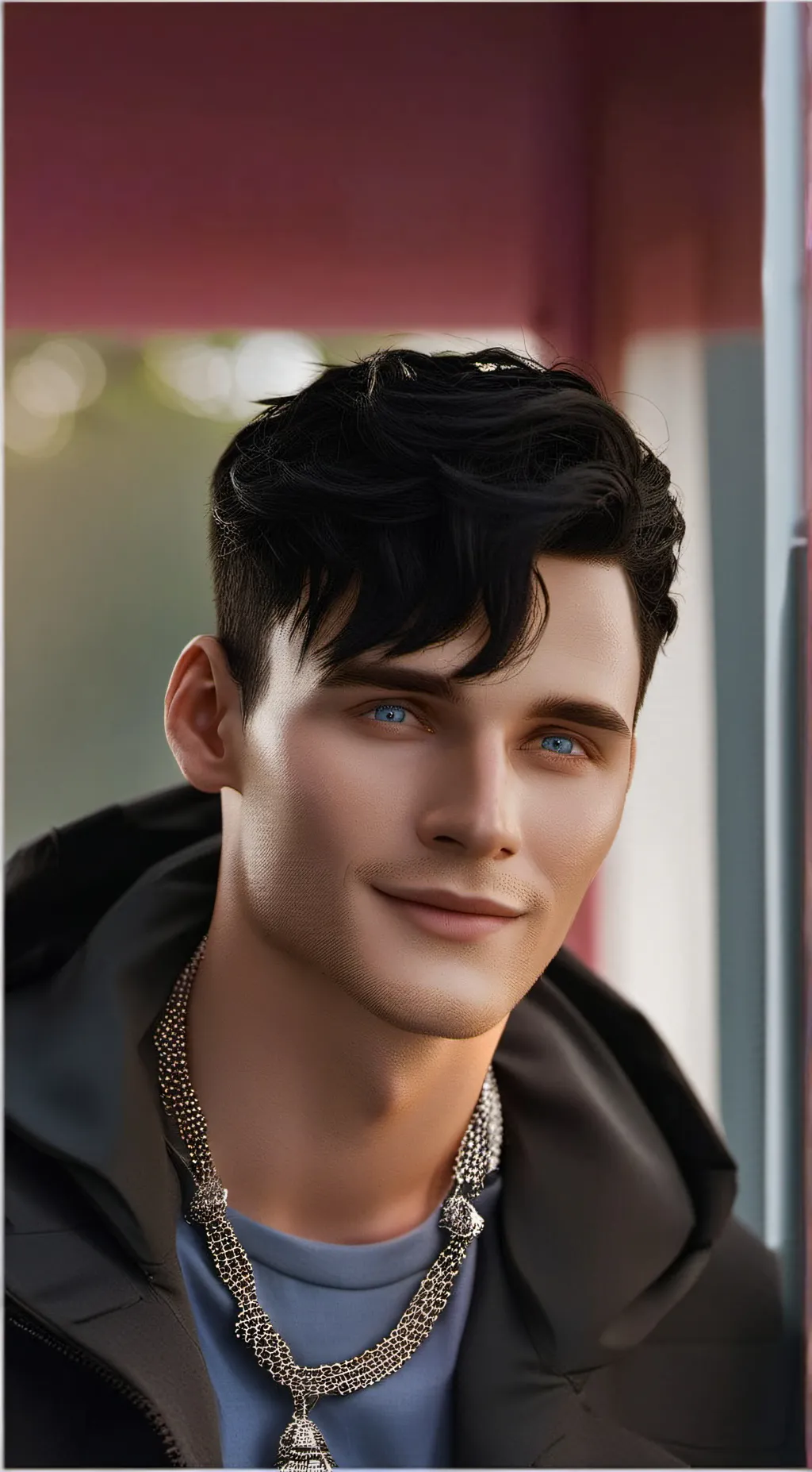 ai character: Maik background