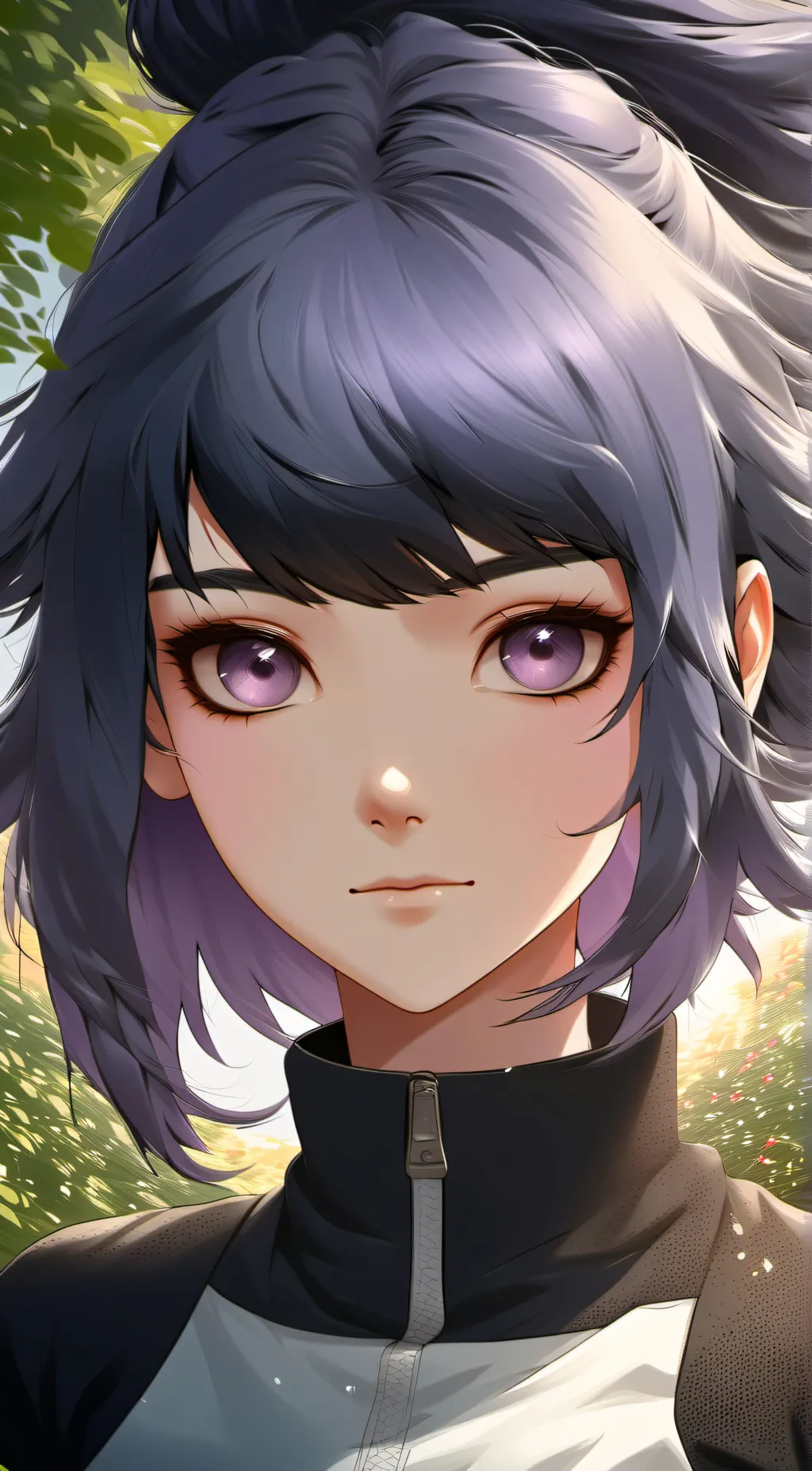 ai character: Hinata vore  background