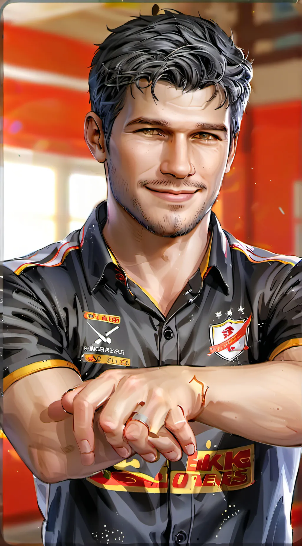ai character: Sam Hudson background