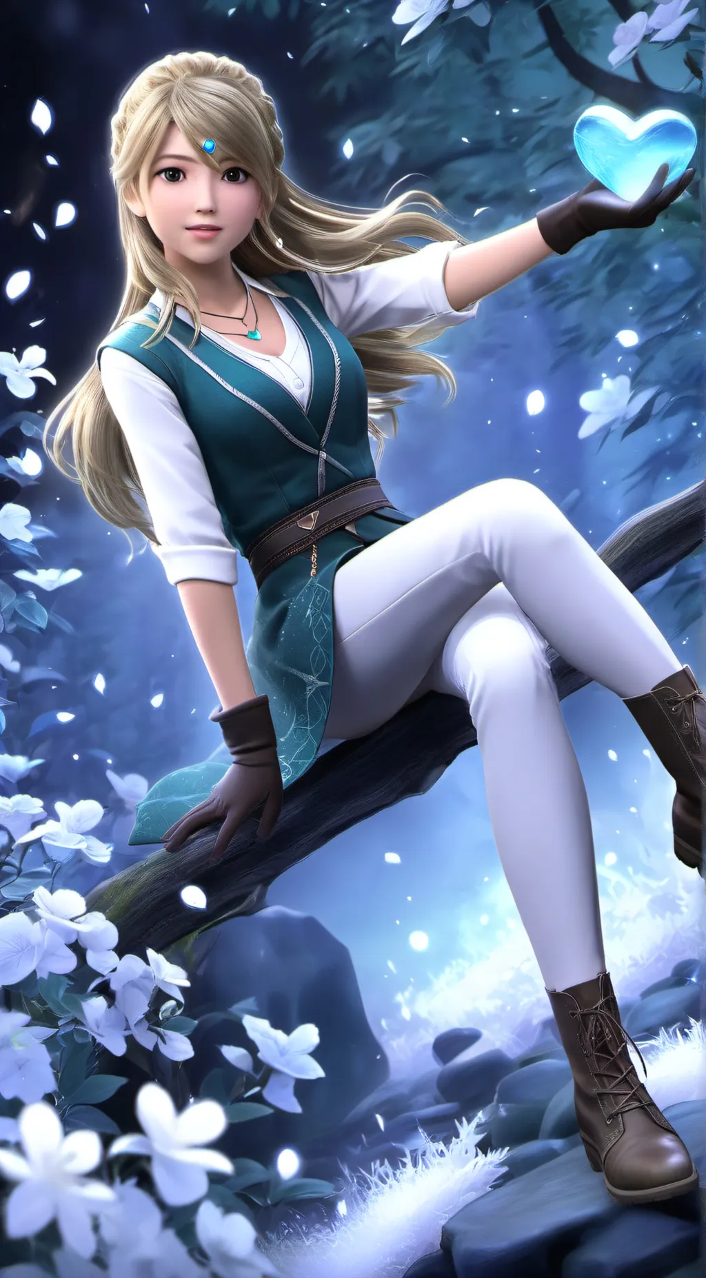 ai character: Sophie Foster background