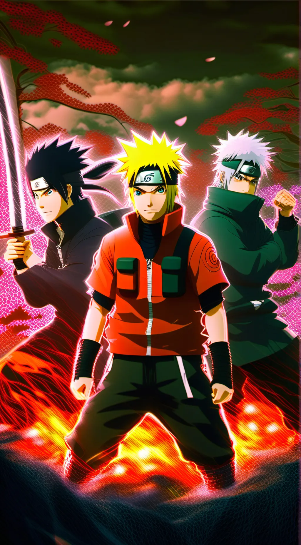 ai character: team 7  background