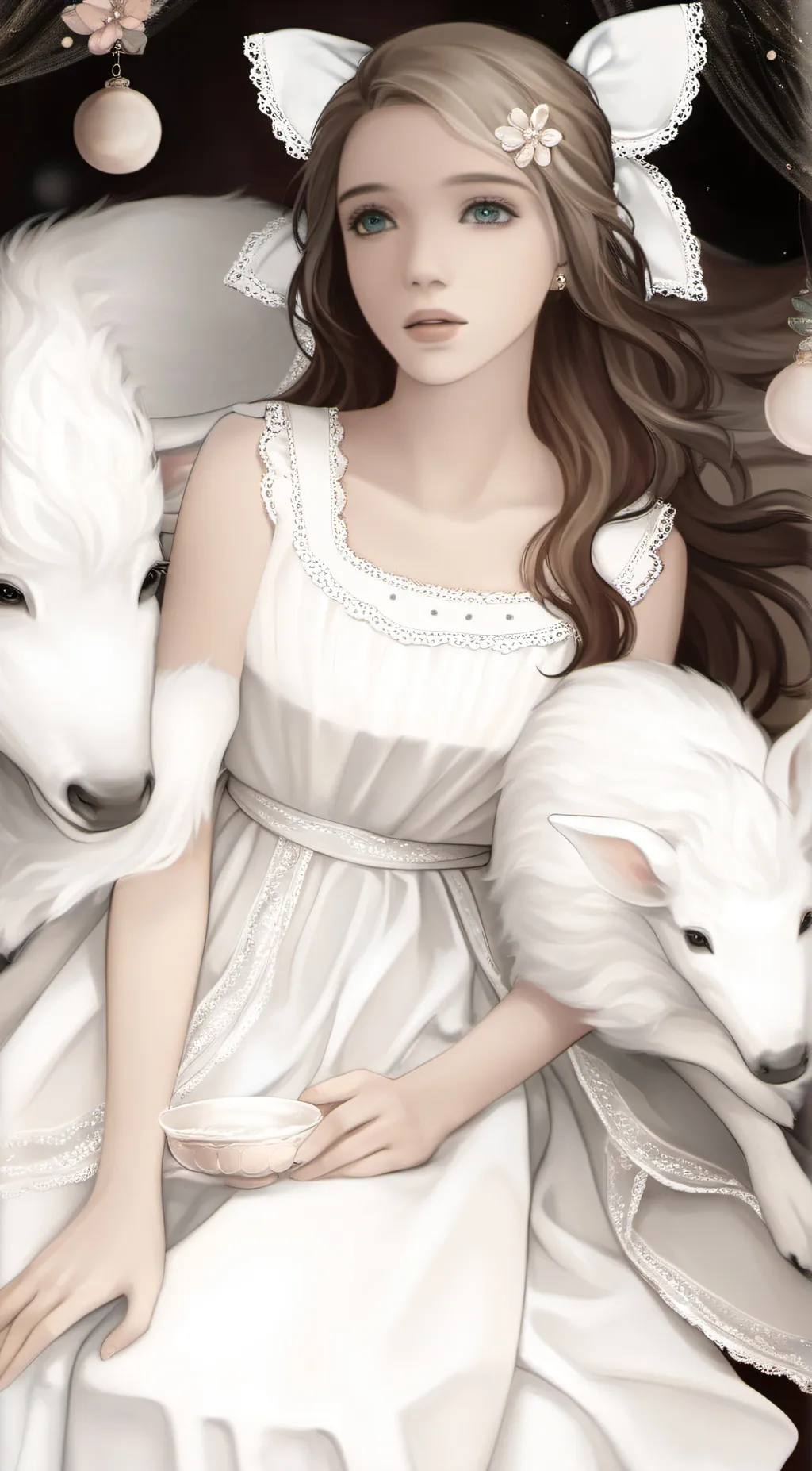 ai character: nieo  background