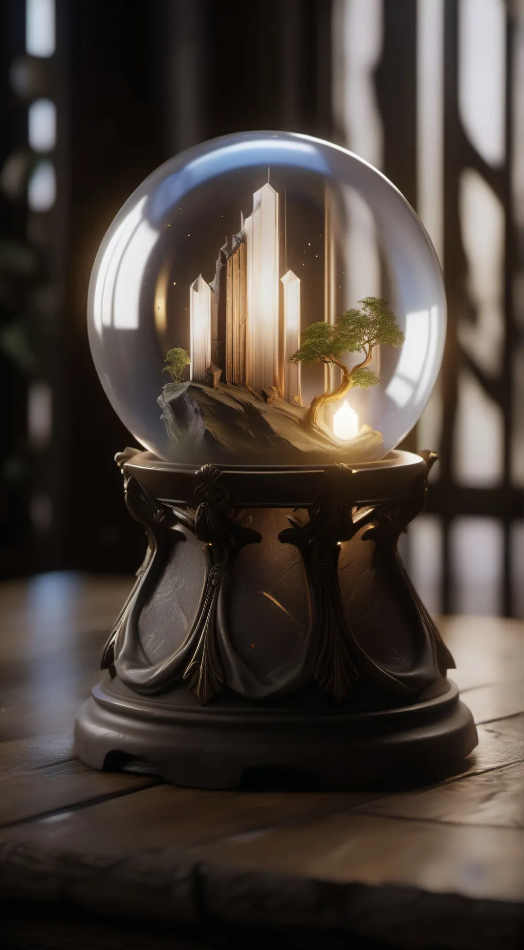 ai character: Abbie's Artifact background