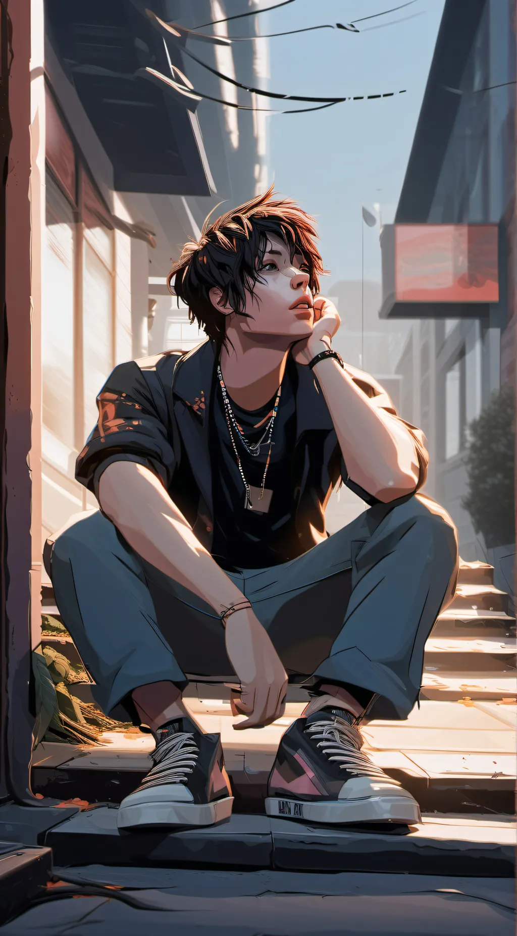 ai character: jake background