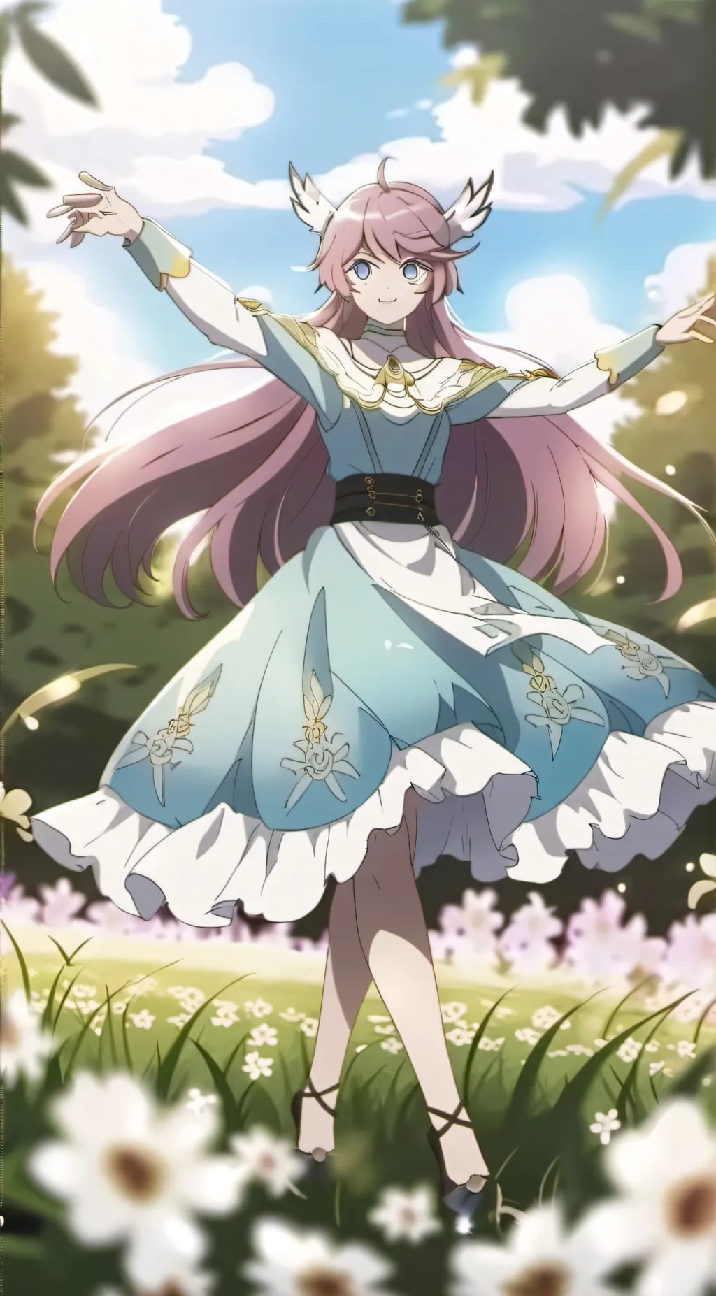 ai character: emily background