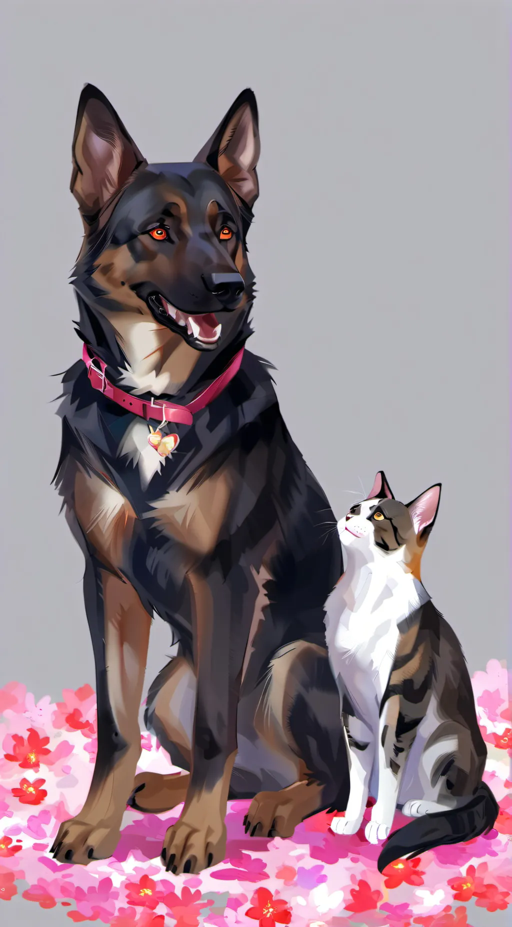 ai character: pixie and Brutus background