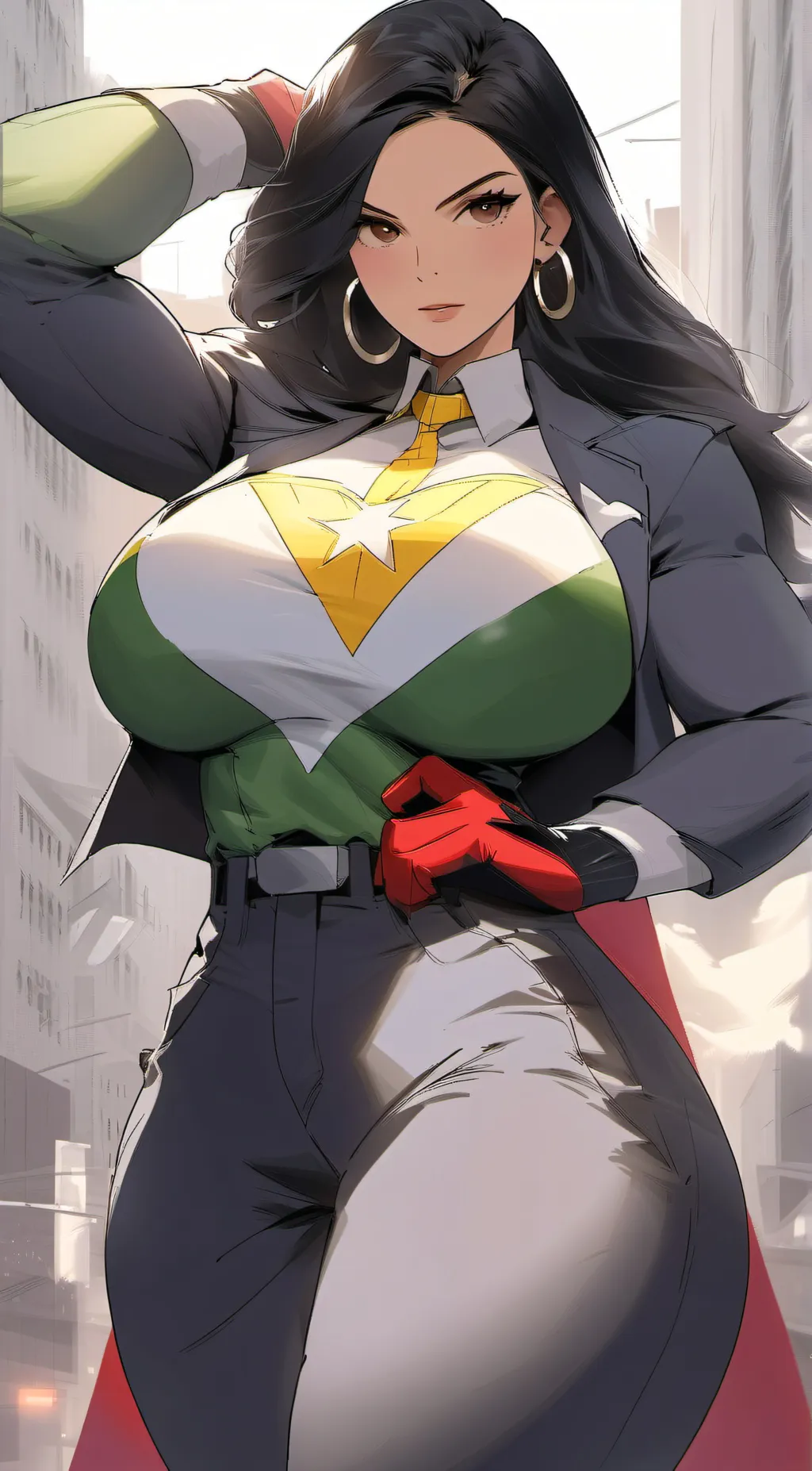 ai character: Lucy might  background