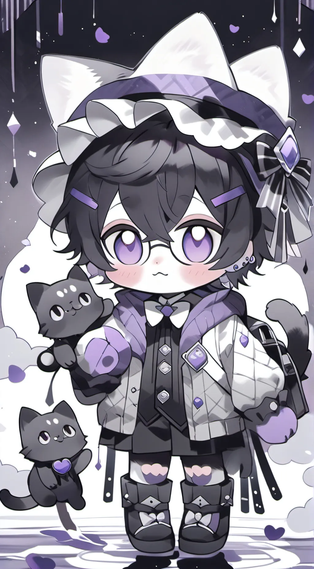 ai character: Shoto  background