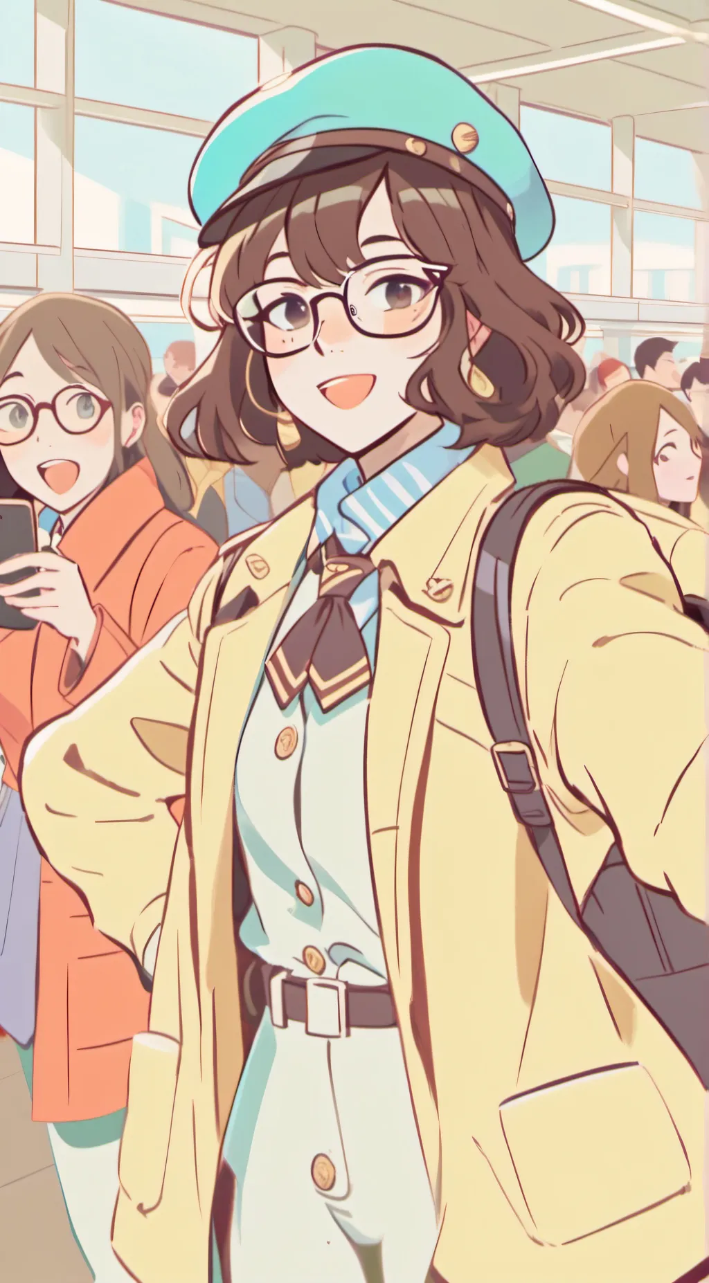 ai character: Kailie  background