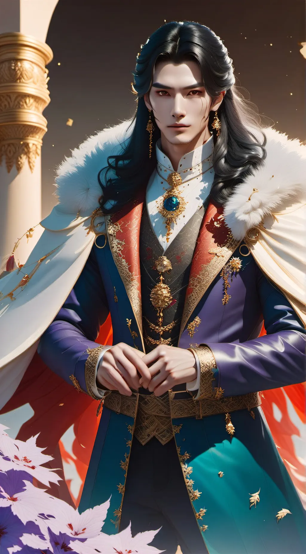 ai character: King Charlie background