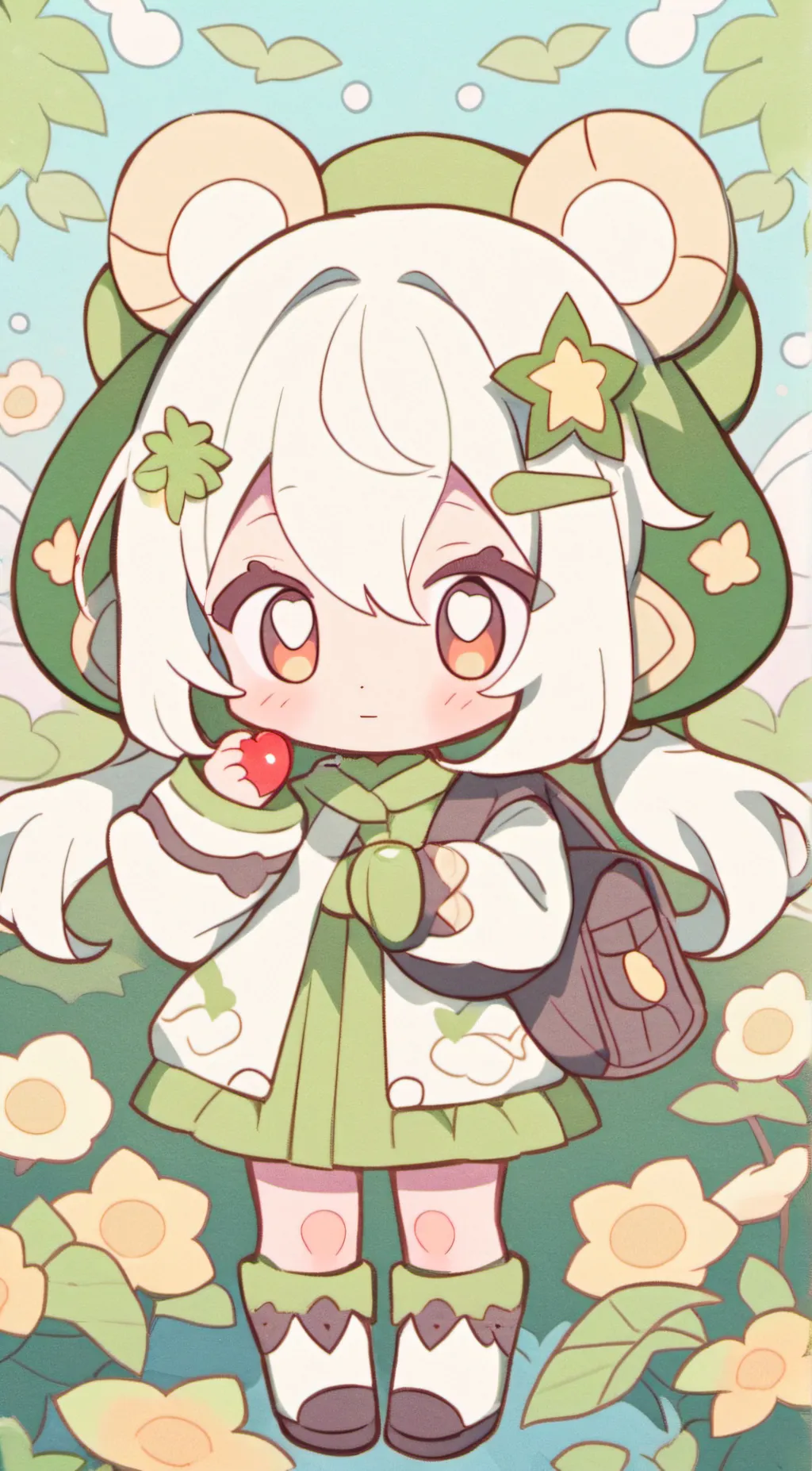 ai character: Love background