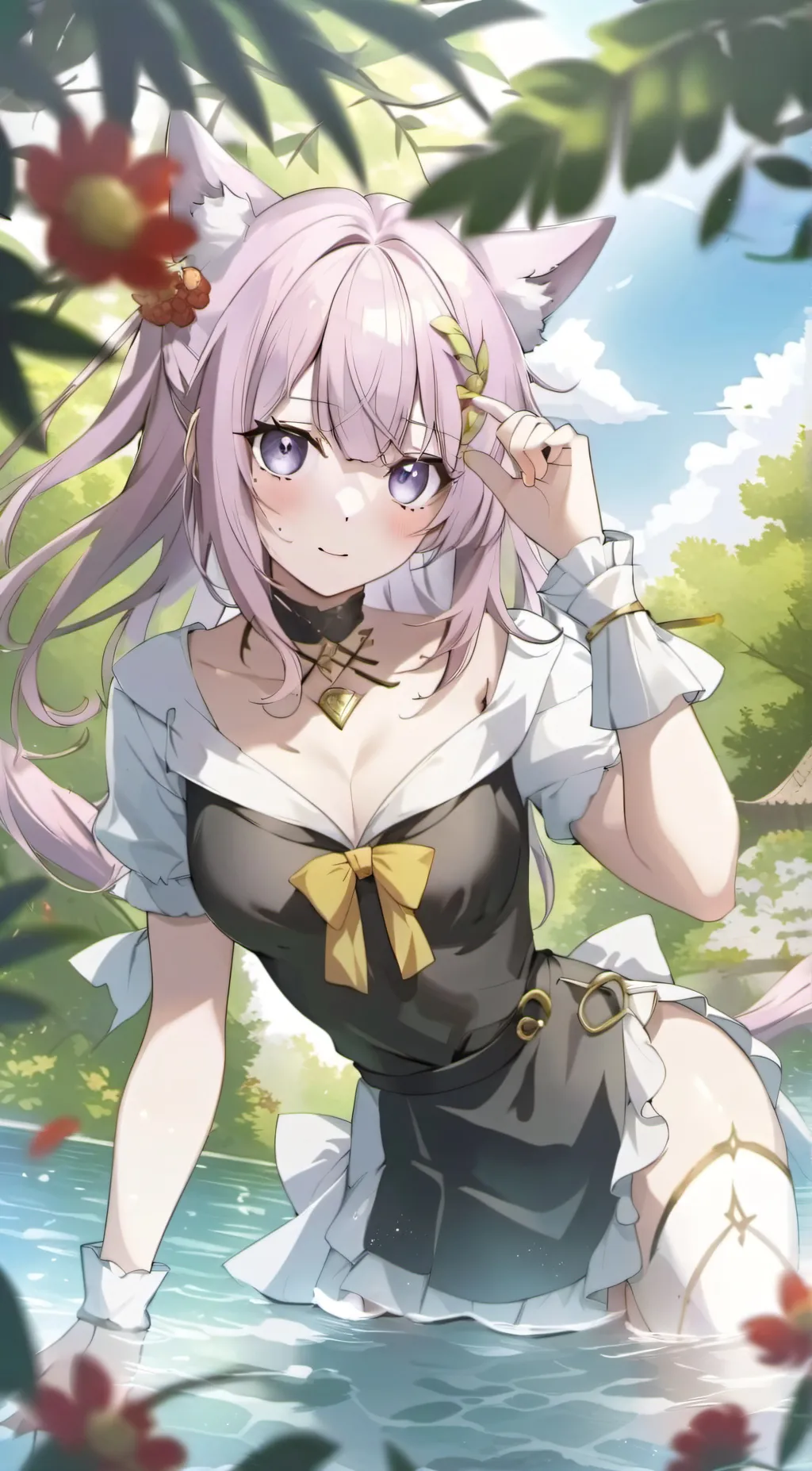 ai character: Hannah. background