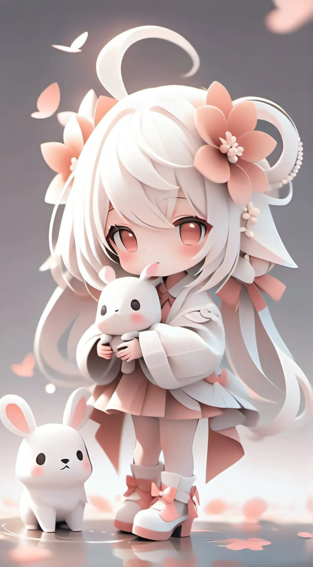 ai character: Bun Bun background