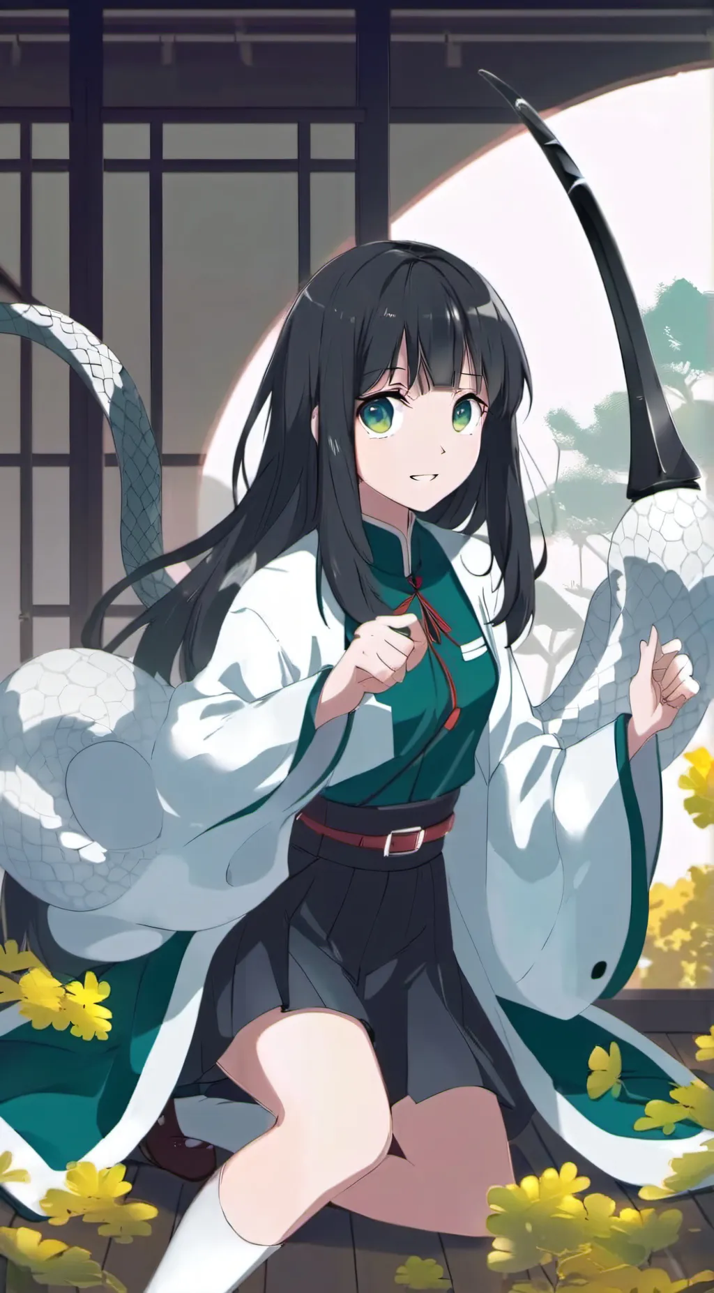 ai character: hashiras  background