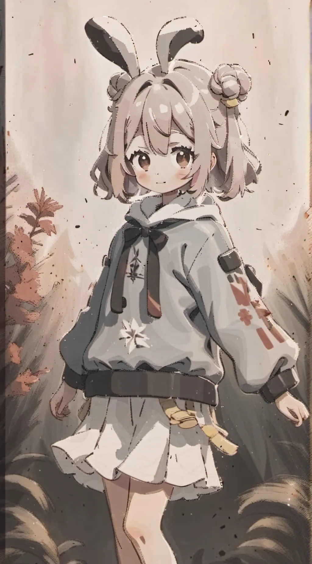 ai character: Wonderland background