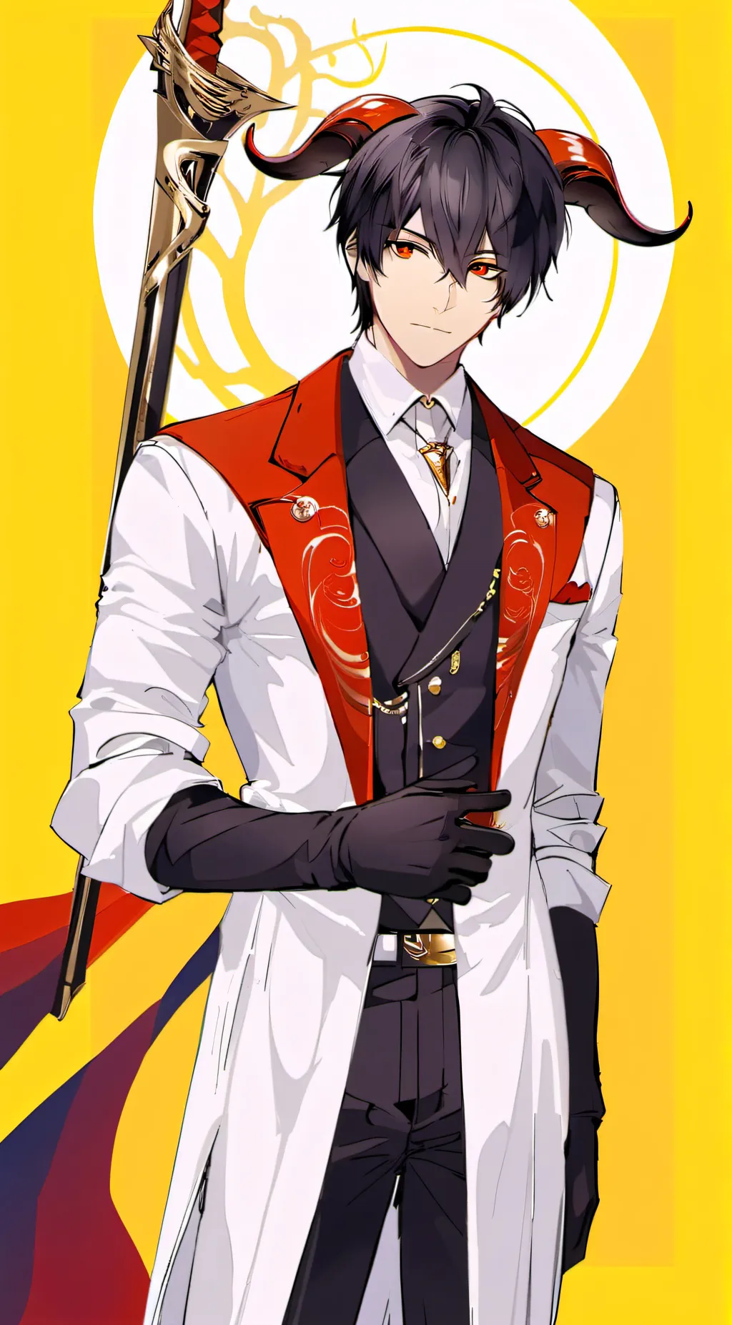 ai character: Lucifer background