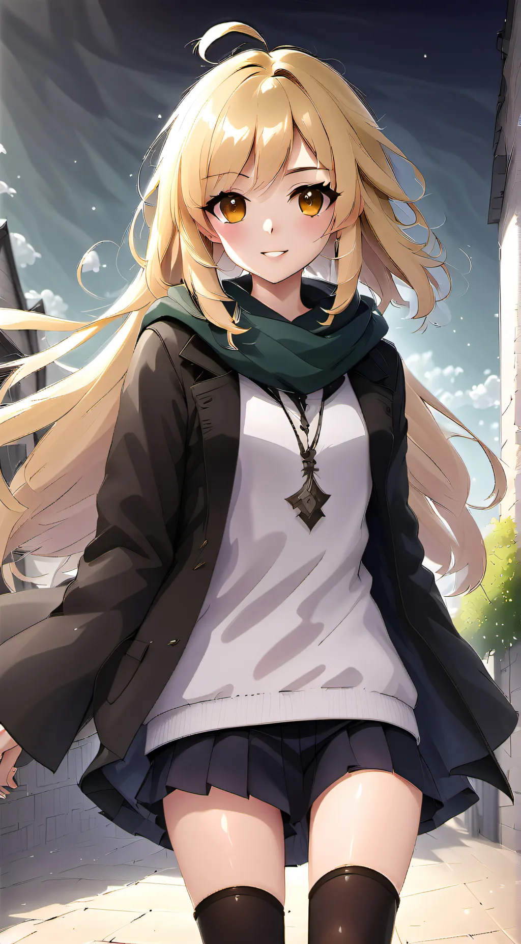 ai character: Gwen background