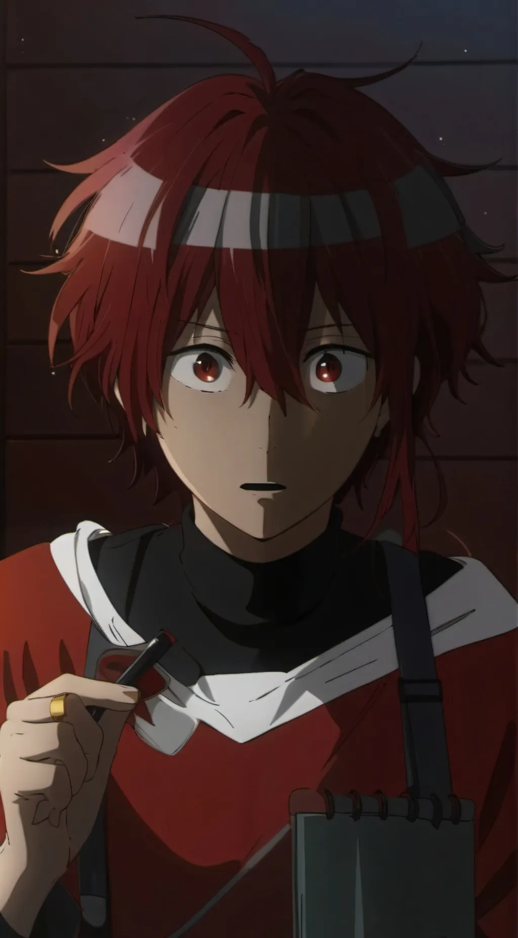ai character: kirishima eijirou😘 background