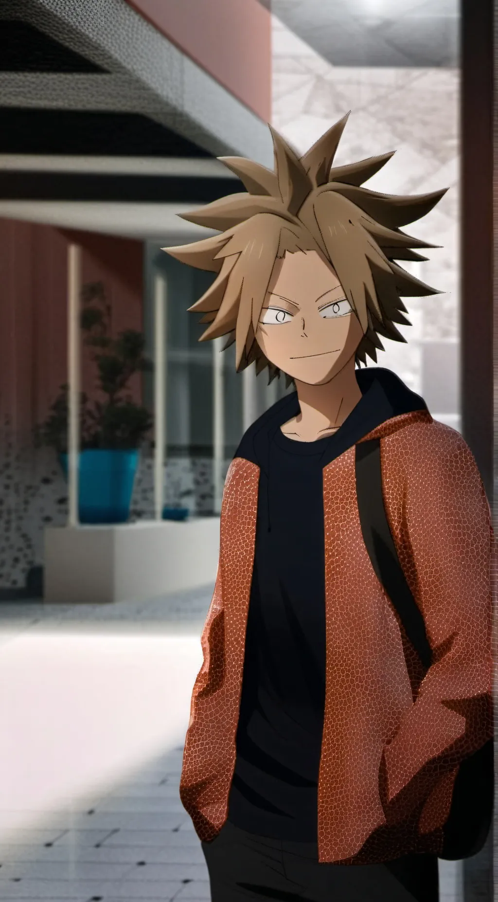 ai character: denki background