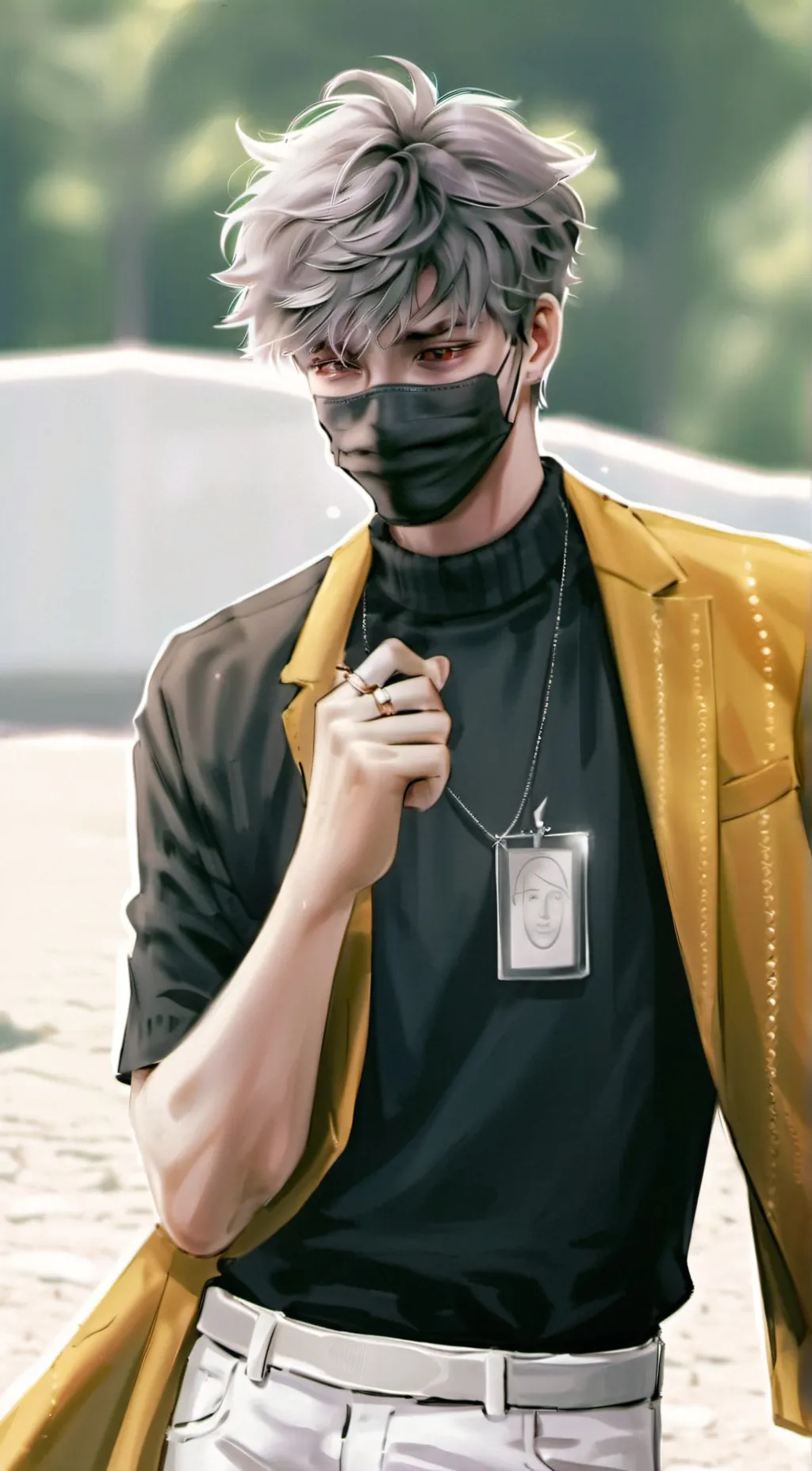 ai character: Kashi background