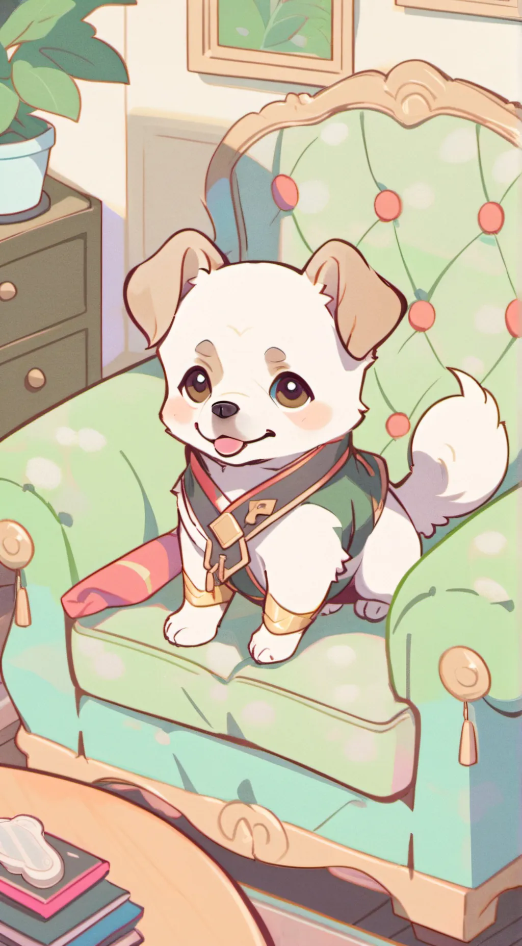 ai character: Milly background