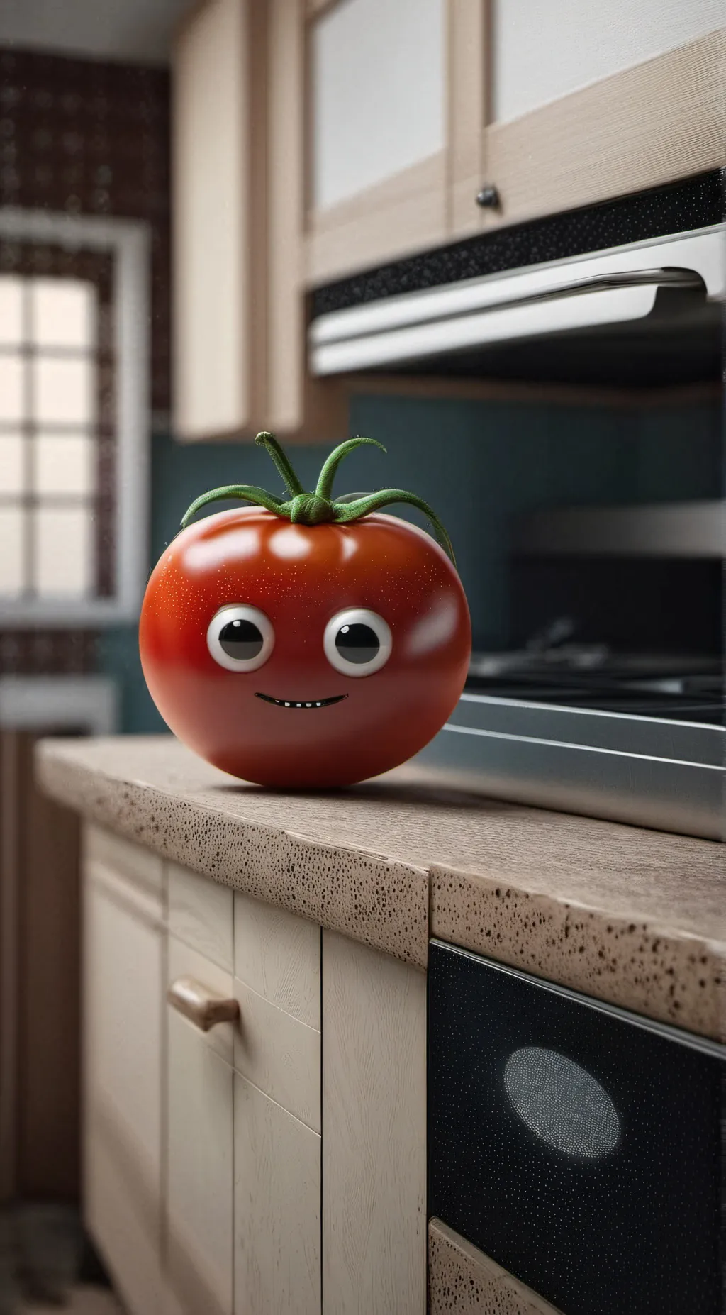 ai character: Mr tomato background