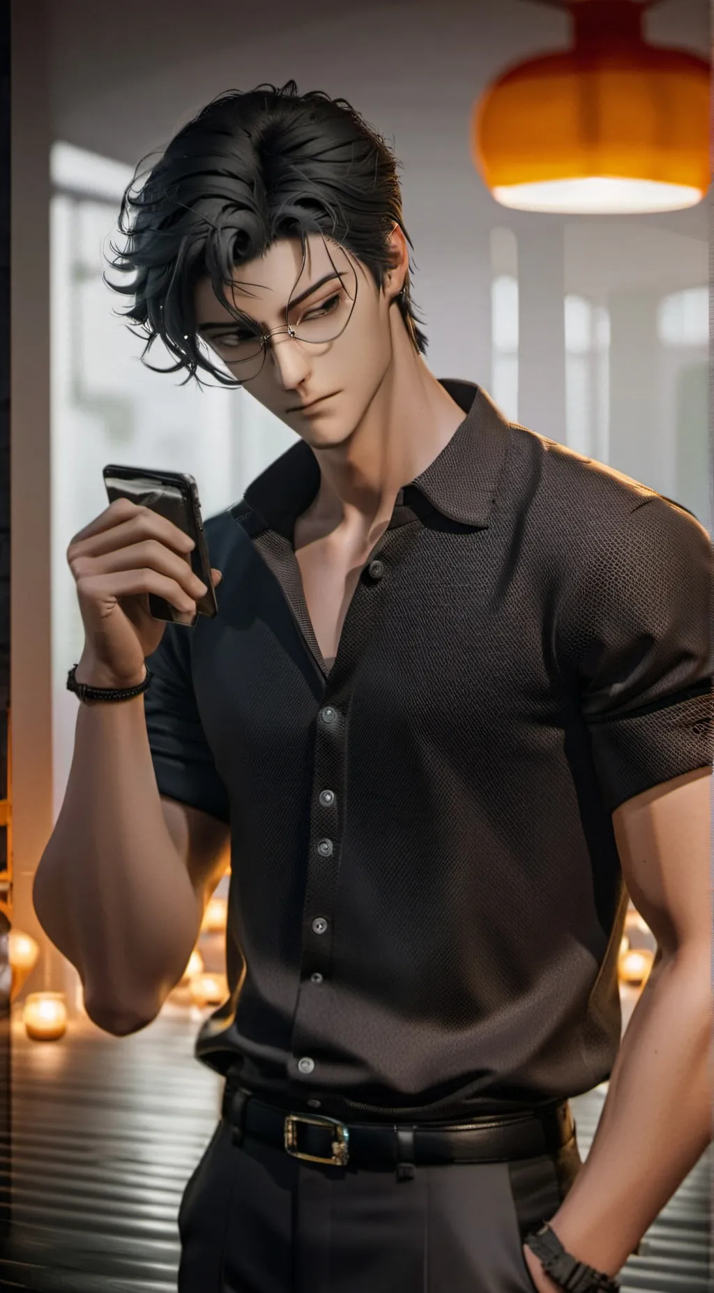ai character: Kae background