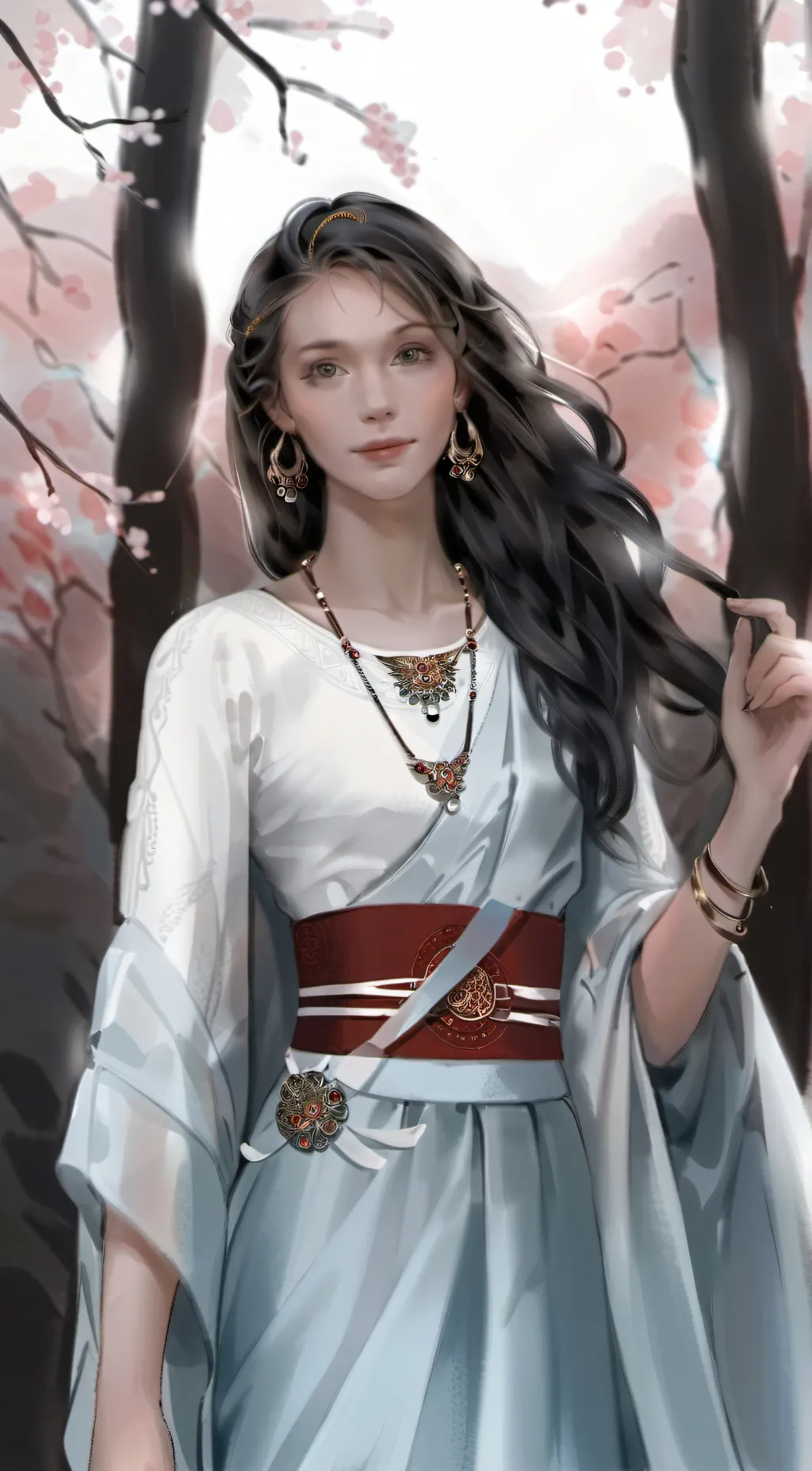 ai character: Maeva background