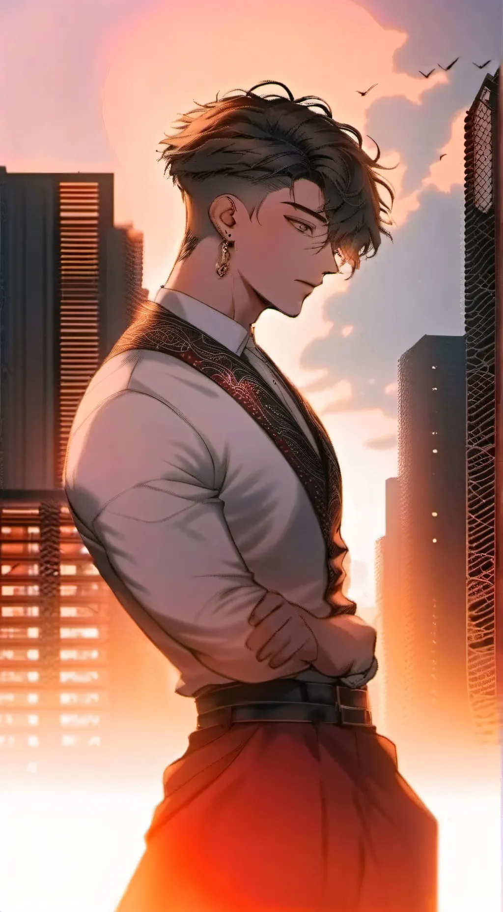 ai character: Klaus background