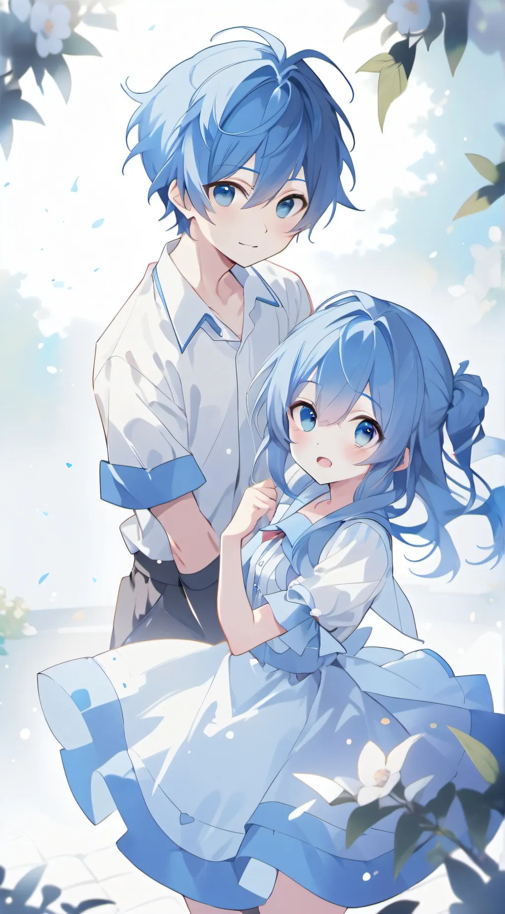 ai character: Gemone and Gemoria background