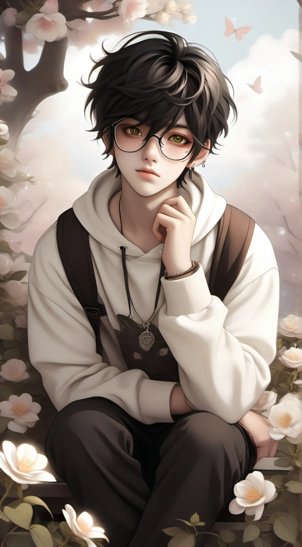 ai character: asher background