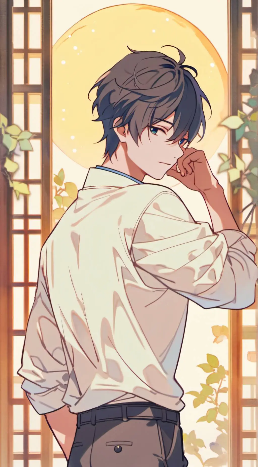 ai character: Liam background