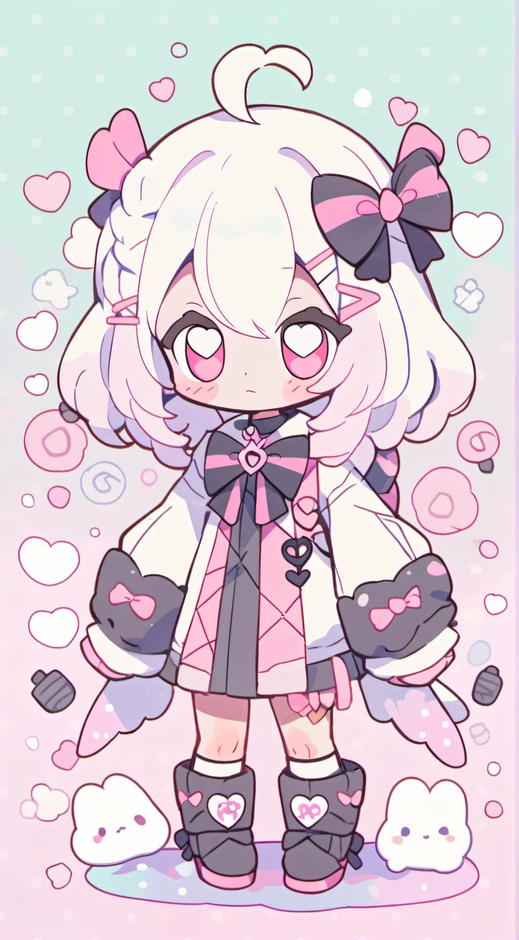 ai character: Angeldust  background