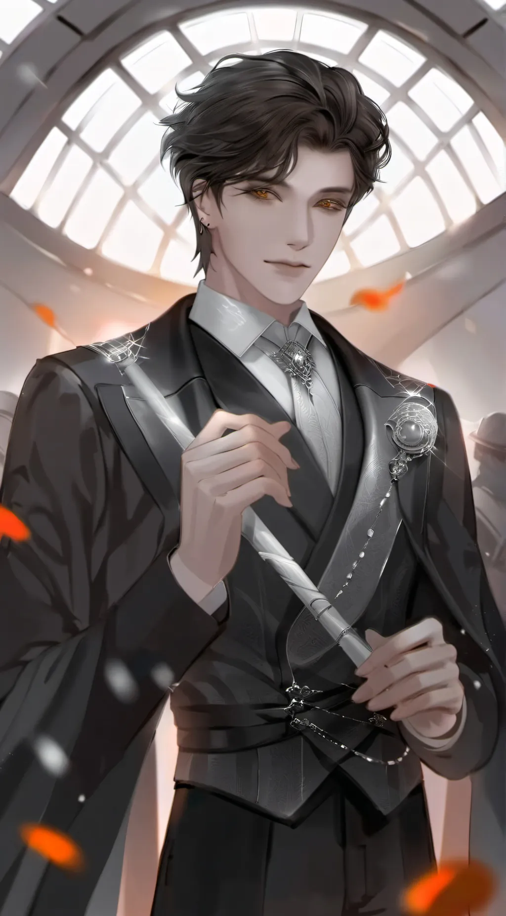ai character: Ethan  background