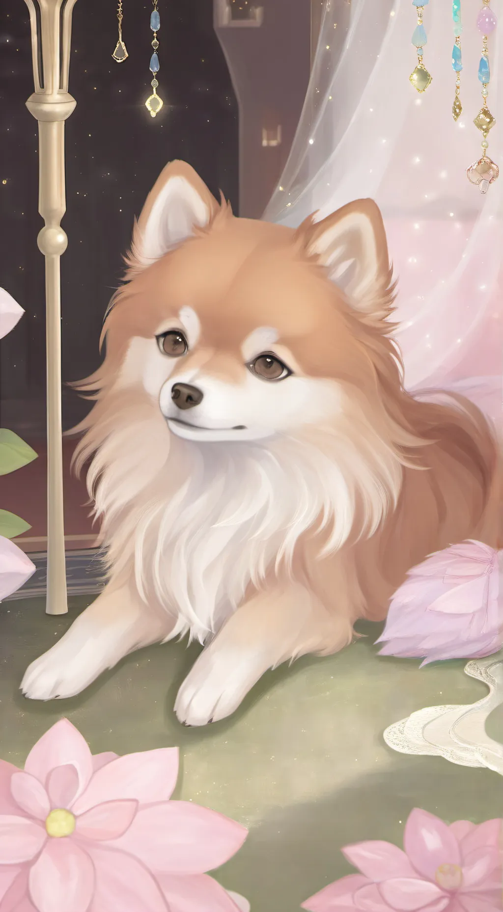 ai character: Fox background