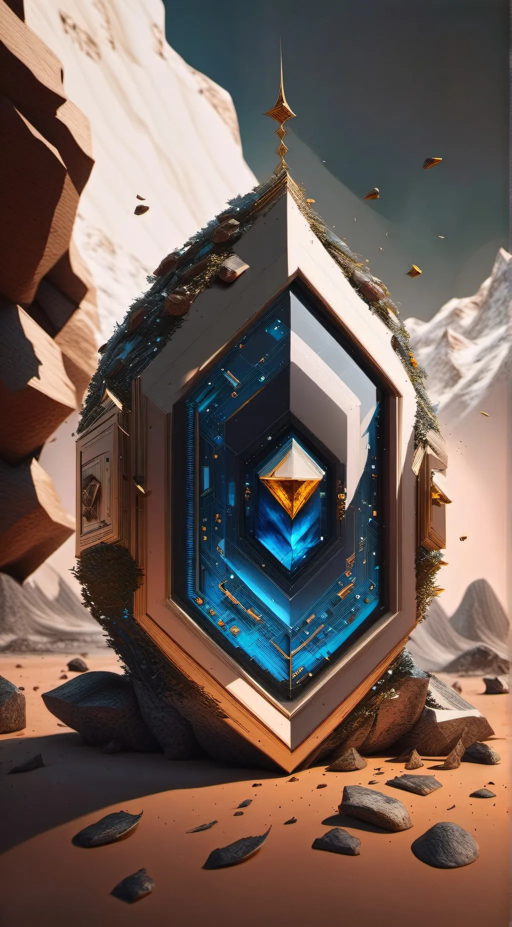 ai character: The Virus background