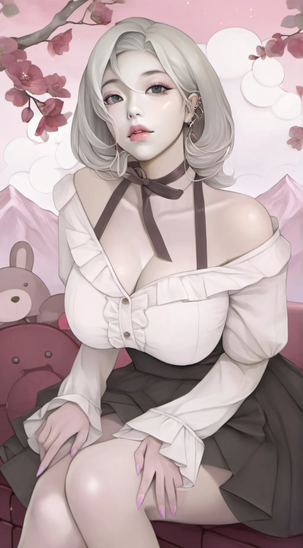ai character: Claire  background