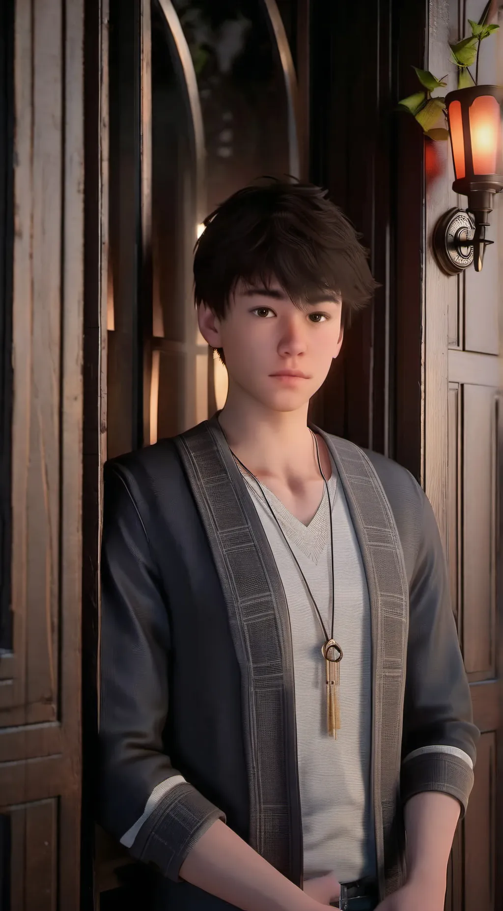 ai character: Ned hafner background