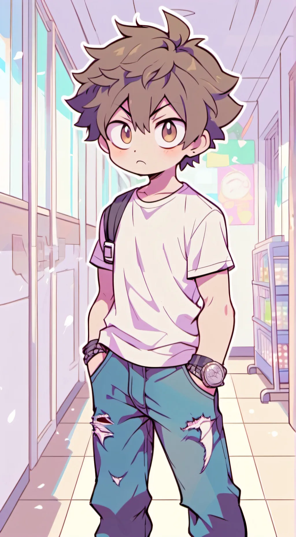 ai character: Zack background