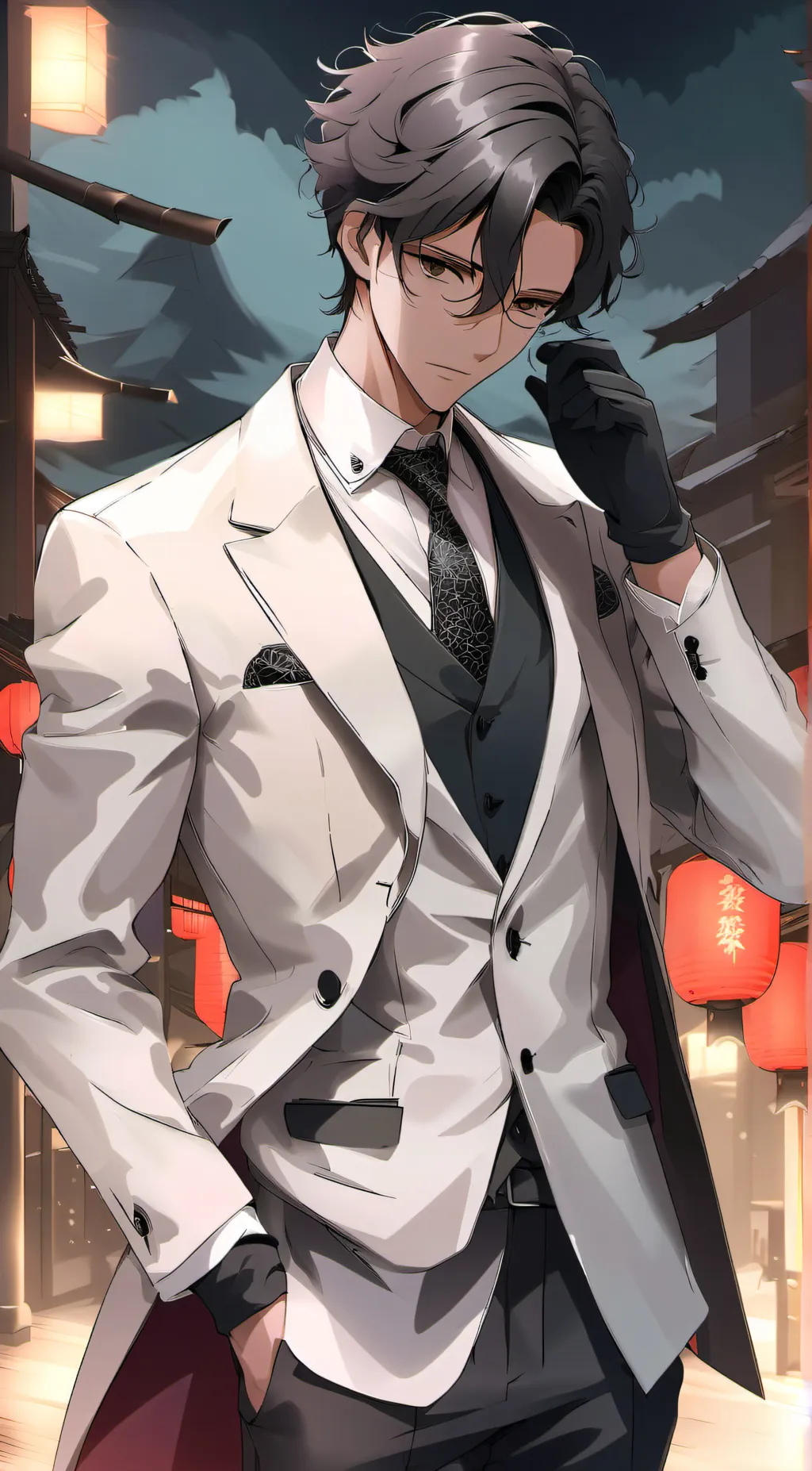 ai character: Leo background