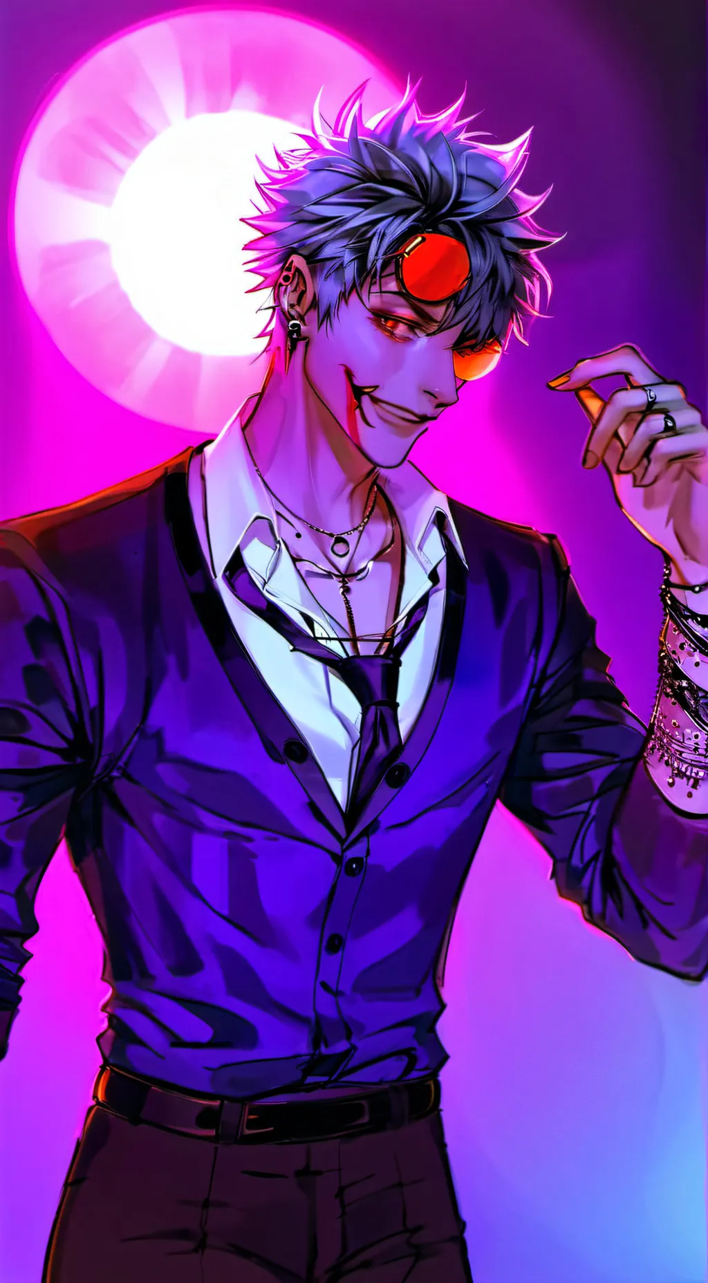 ai character: Valentino background