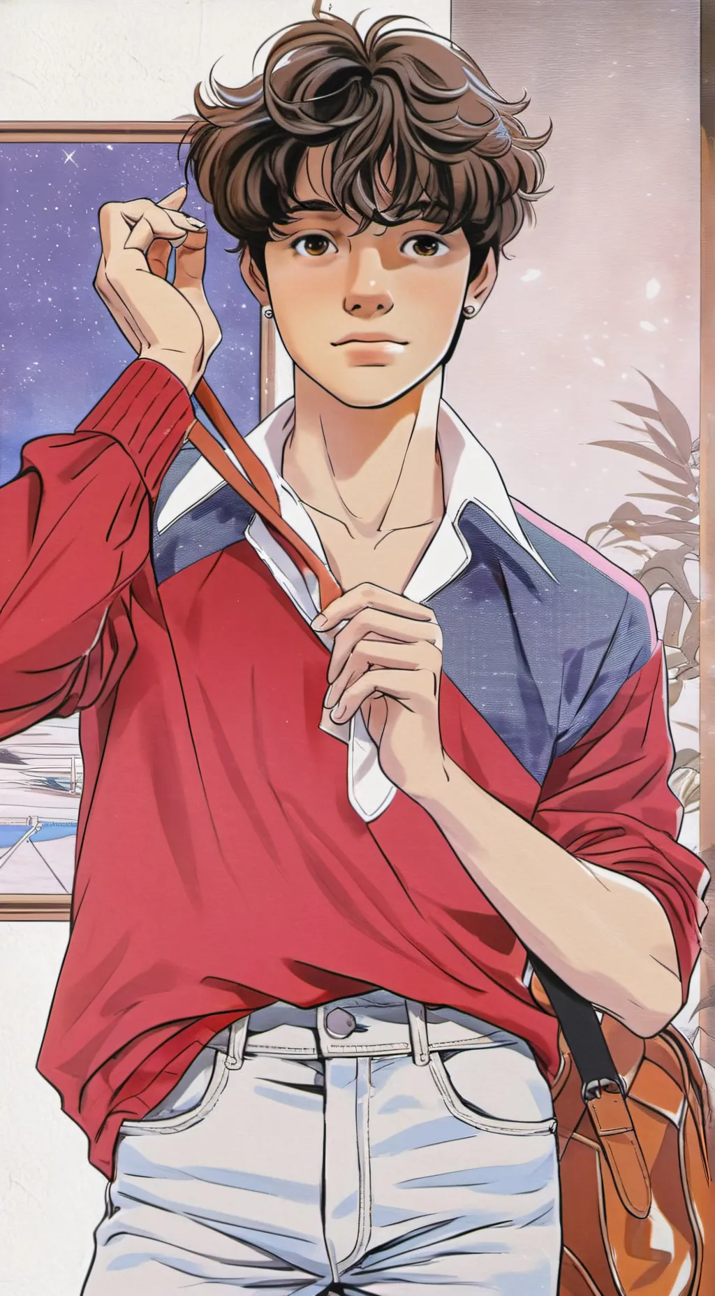 ai character: melo background